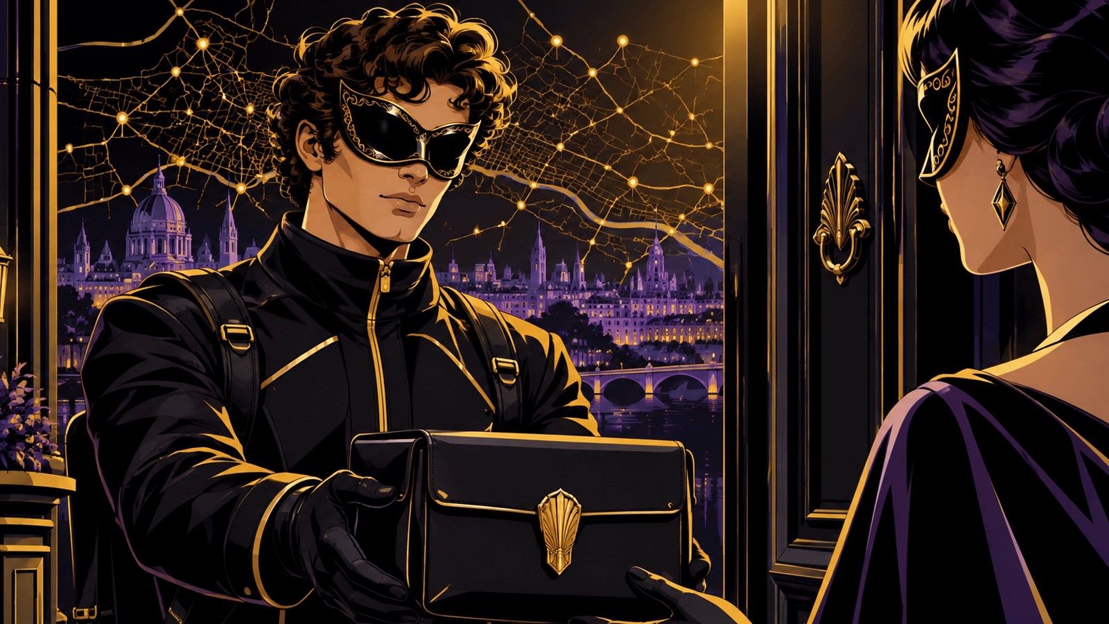Boojee Dash — masked comic noir private delivery