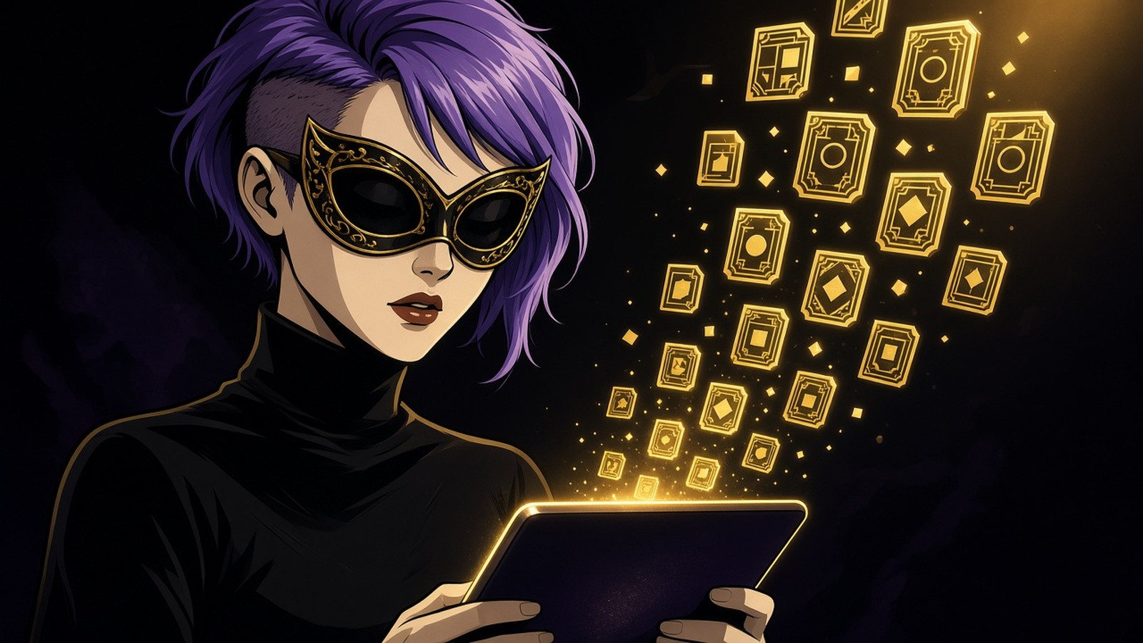 Downloads — masked comic noir digital goods
