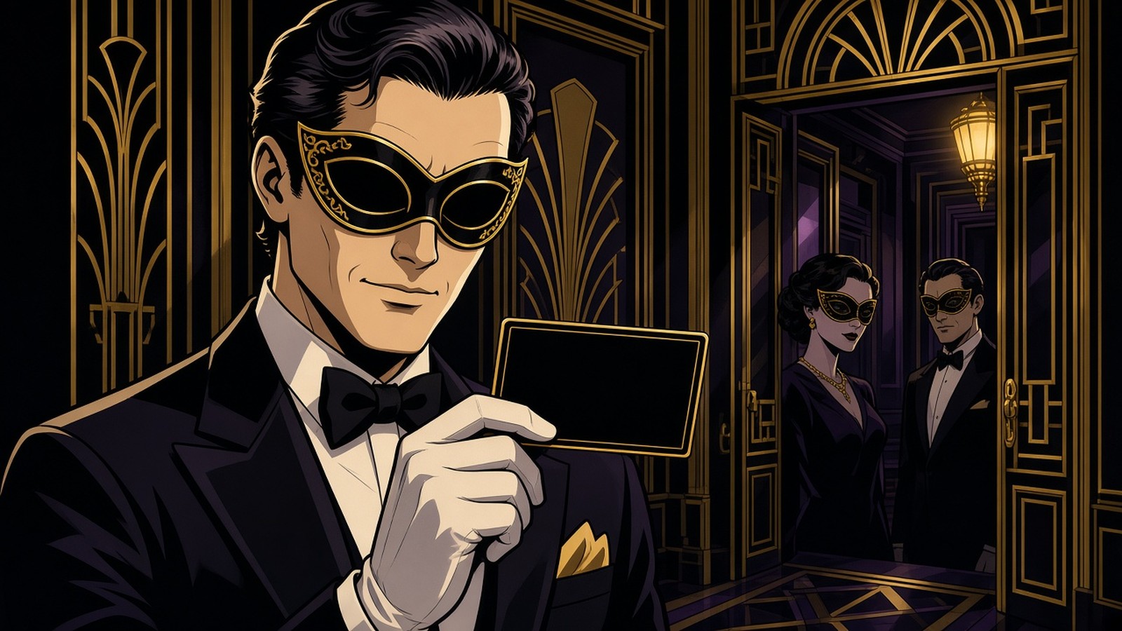 Membership — masked comic noir member / Lord